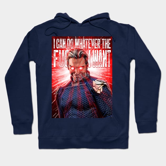 I can do whatever the F I want Hoodie by creativespero